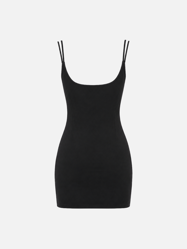 shopi go Sanda Dress - Black – siyah, önden görünüm