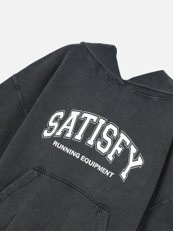 SATISFY - SWEATSHIRT - SoftCell Hoodie - Aged Black - shopi go'da!.