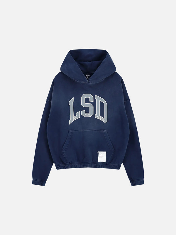 SATISFY - SWEATSHIRT - SoftCell Hoodie - Sun Bleached Indigo - shopi go'da!.