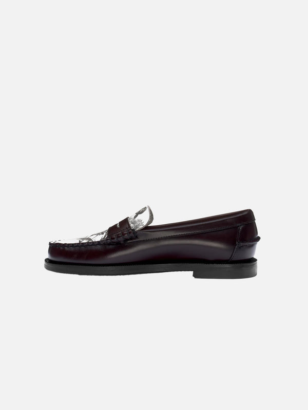 SEBAGO - AYAKKABI - Dan Botanic W - Burgundy/White - shopi go'da!.