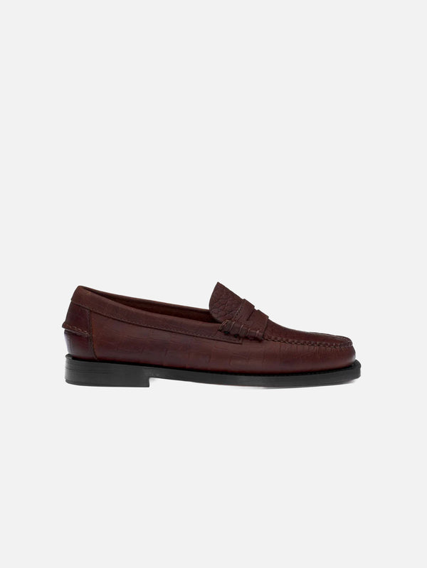 SEBAGO - AYAKKABI - Madison Crocodile W - Brown - shopi go'da!.