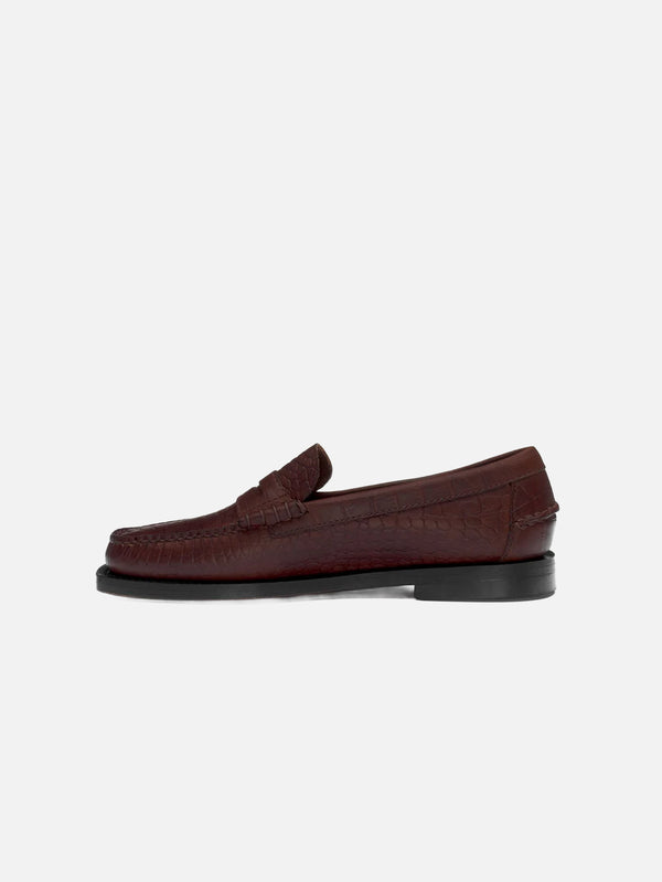 SEBAGO - AYAKKABI - Madison Crocodile W - Brown - shopi go'da!.