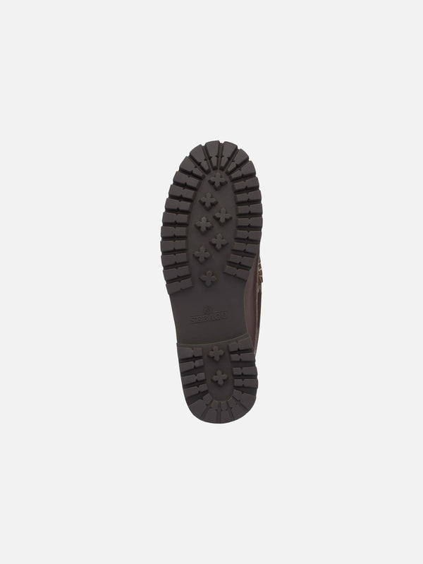 SEBAGO - AYAKKABI - Acadia Mocassin - Dark Brown - shopi go'da!.