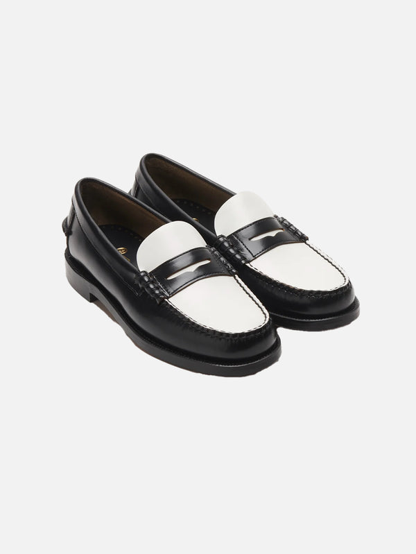 SEBAGO - AYAKKABI - Classics Dan W - Black/White - shopi go'da!.