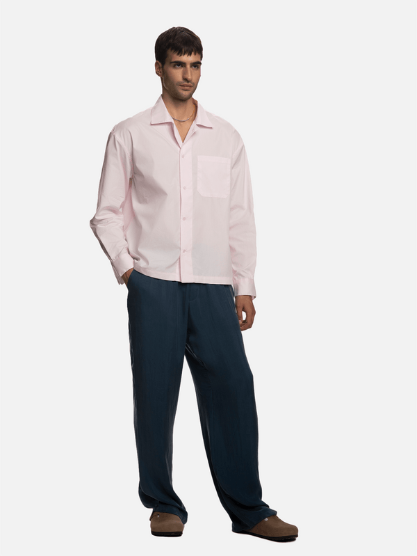SHOPI GO - GÖMLEK - Akio Boxy Gömlek - Açık Pembe - shopi go'da!.