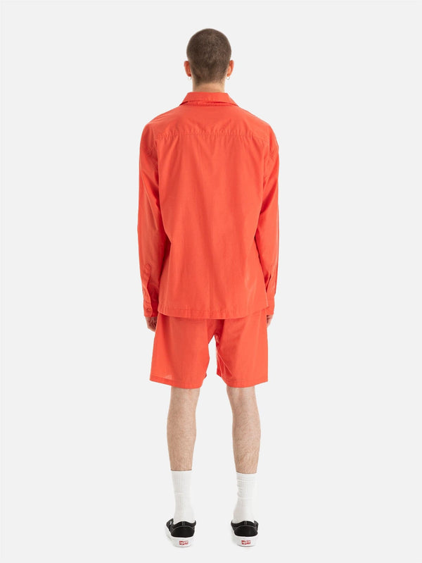 SHOPI GO, Unisex Nagoya Relaxed Kesim Gömlek - Turuncu, GÖMLEK, shopi go'da!