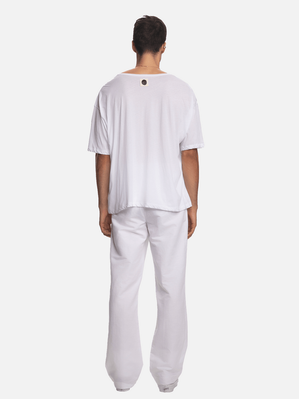SHOPI GO - PANTOLON - Ichiro Pilisiz Pantolon - Beyaz - shopi go'da!.