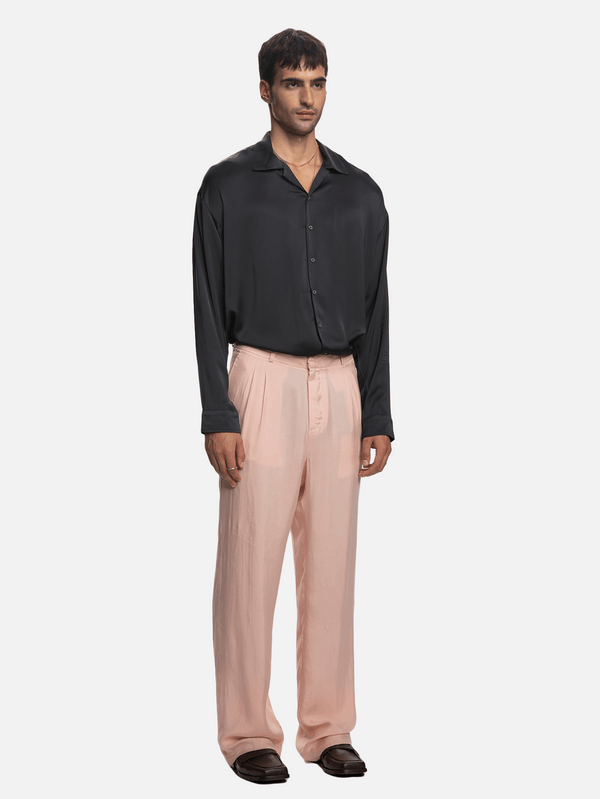 SHOPI GO - PANTOLON - Fumi Çift Pili Pantolon - Açık Pembe - shopi go'da!.