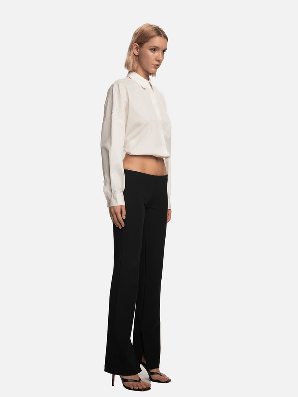 SHOPI GO - PANTOLON - Keiko Düşük Bel Pantolon - Siyah - shopi go'da!.