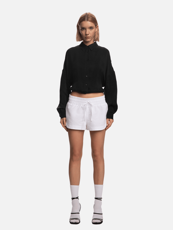 SHOPI GO - ŞORT - Senia Mini Boxer Şort - Beyaz - shopi go'da!.