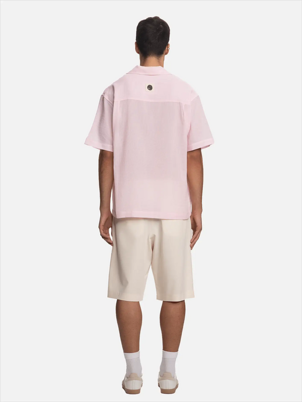SHOPI GO Saki Pilili Tailored Şort - Kırık Beyaz - Shorts ŞORT