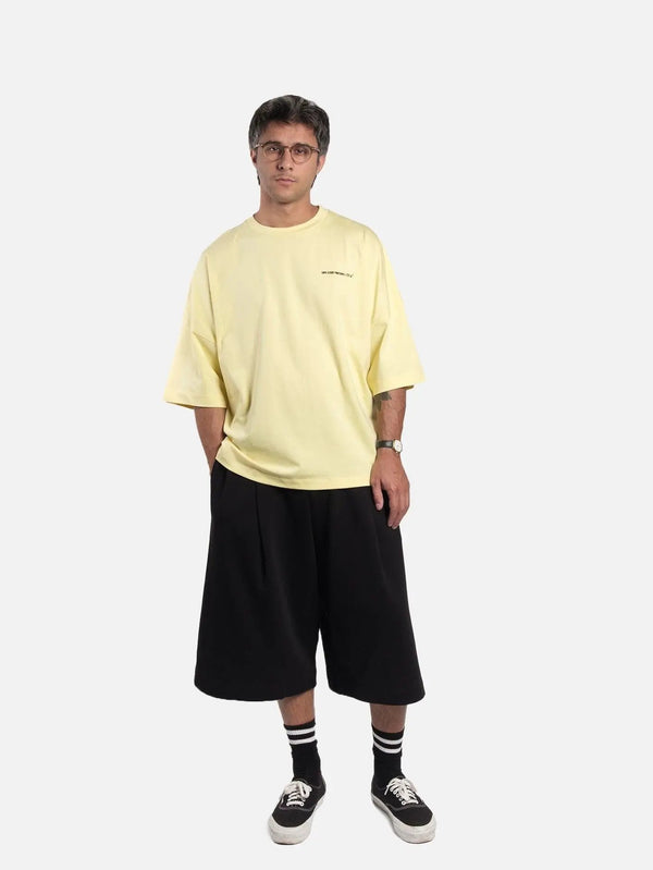SHOPI GO Hikari Oversize T-Shirt - Sarı - T-Shirts T-SHIRT