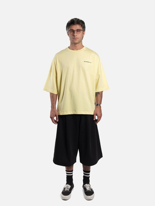 SHOPI GO - T-SHIRT - Hikari Oversize T-Shirt - Sarı - shopi go'da!.