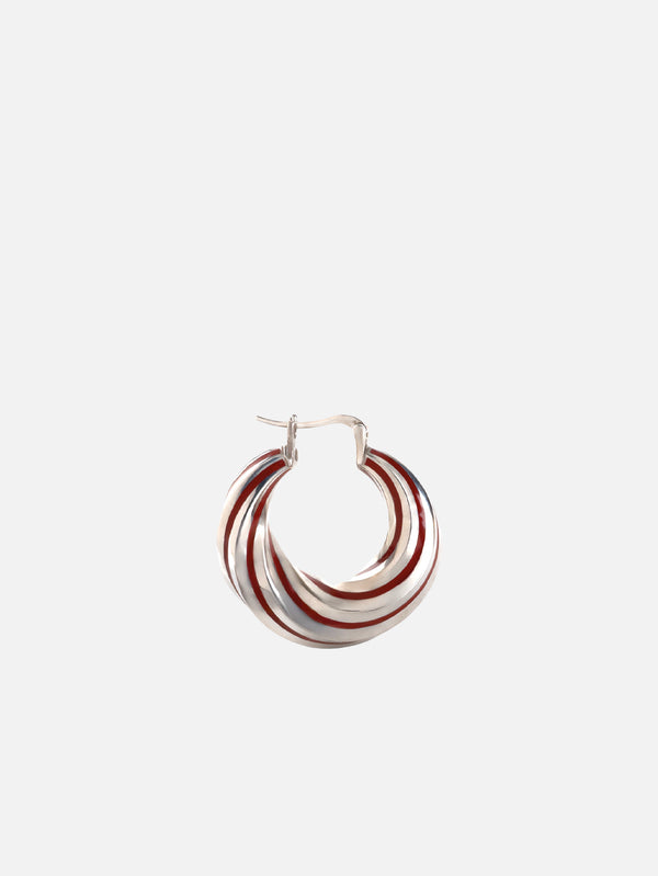 SIMI SENG - KÜPE - Nightingale Earrings - Red Enamel - shopi go'da!.