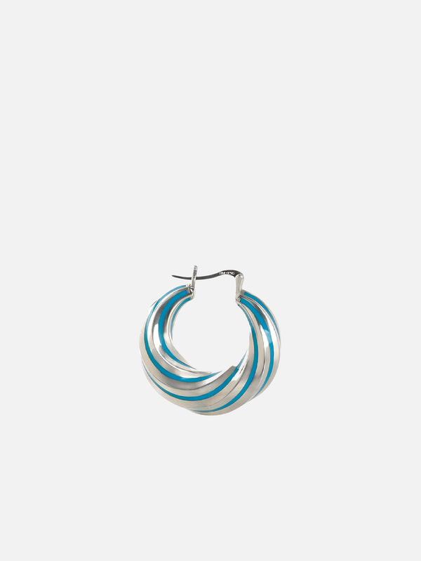 SIMI SENG - KÜPE - Nightingale Earrings - Turkuaz Enamel - shopi go'da!.