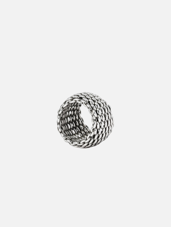 SIMI SENG - YÜZÜK - Bonded Bone Silver Ring - shopi go'da!.