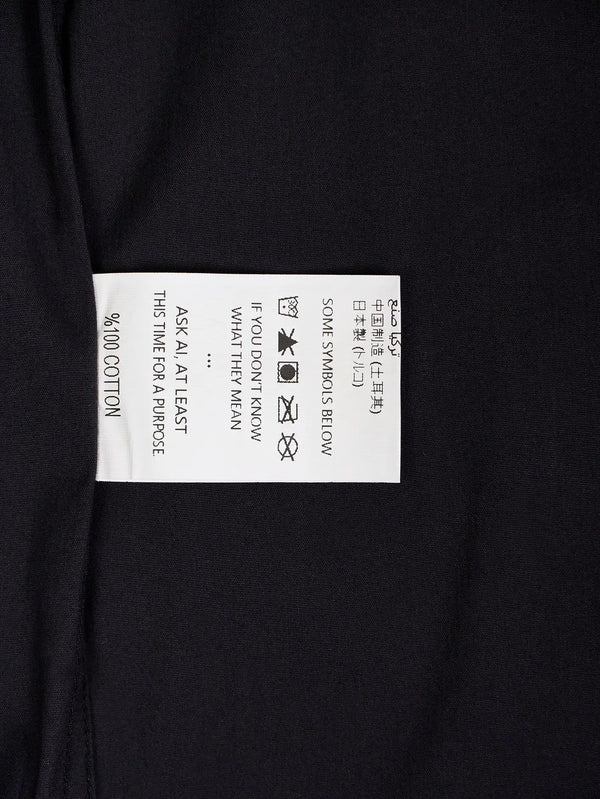 SHOPI GO Sumida Boxy Shirt - Black - Kategorize edilmemiş GÖMLEK