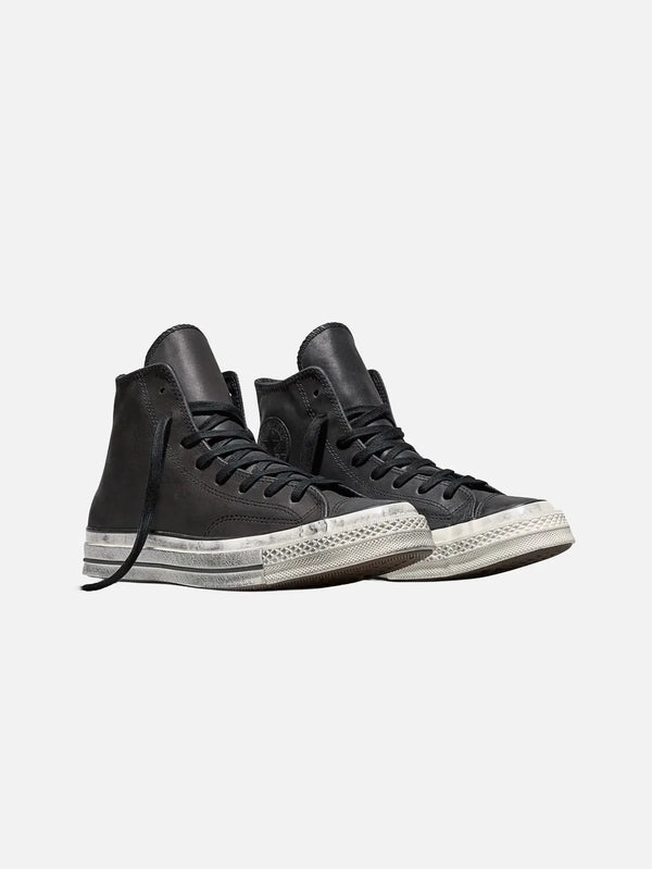 shopi go Chuck 70 Leather – Black/Egret, yan görünüm