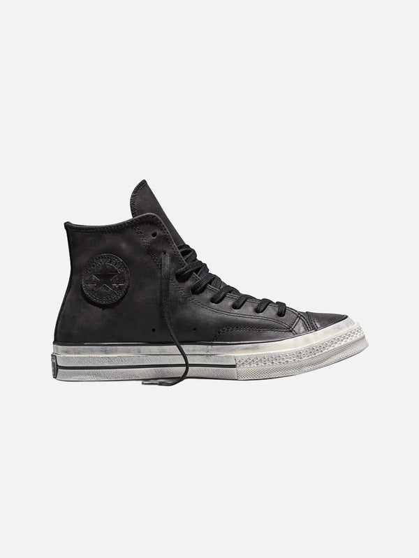 CONVERSE Chuck 70 Leather Black/Egret – siyah/Egret, yan görünüm