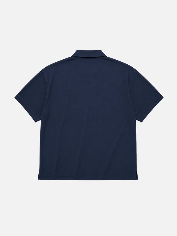 Smooth Polo Shirt - Navy