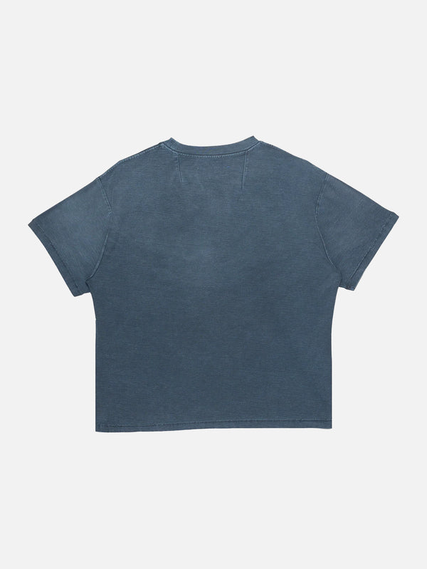 SMYRNA - T-SHIRT - Trademark Pocket Tee - Washed Blue - shopi go'da!.
