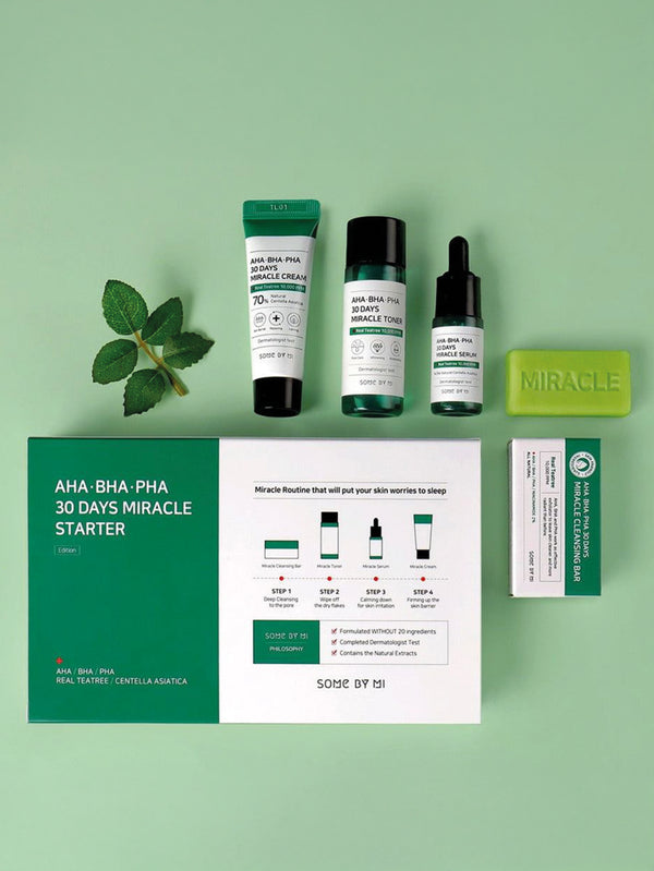 SOME BY MI - BAKIM SETİ - Some By Mi Miracle Starter Kit - shopi go'da!.