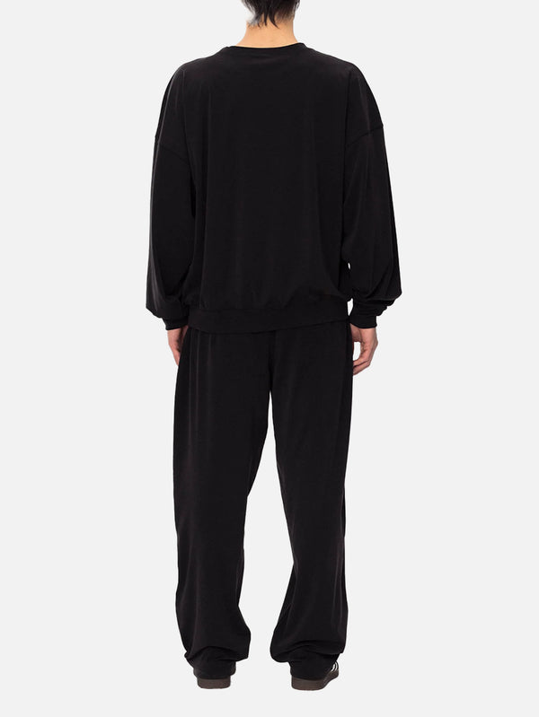 SOON TO BE ANNOUNCED - EŞOFMAN ALTI - Silky and Smooth Sweatpants - Black - shopi go'da!.