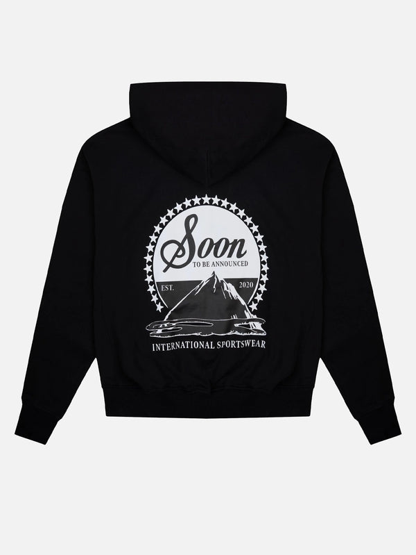 SOON TO BE ANNOUNCED - HIRKA - Ascent Zip Hoodie - Black - shopi go'da!.