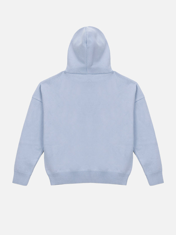 SOON TO BE ANNOUNCED - SWEATSHIRT - STBA Knitted Sweater - Baby Blue - shopi go'da!.