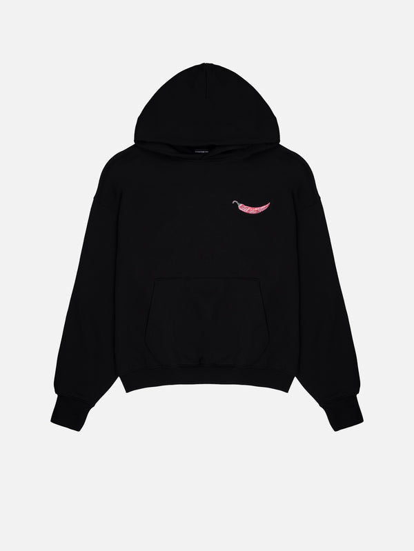 SOON TO BE ANNOUNCED - SWEATSHIRT - Hot For You Hoodie - Black - shopi go'da!.