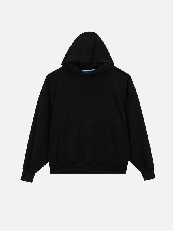SOON TO BE ANNOUNCED - SWEATSHIRT - Silky and Smooth Hoodie - Black - shopi go'da!.