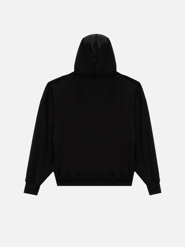 SOON TO BE ANNOUNCED - SWEATSHIRT - Silky and Smooth Hoodie - Black - shopi go'da!.