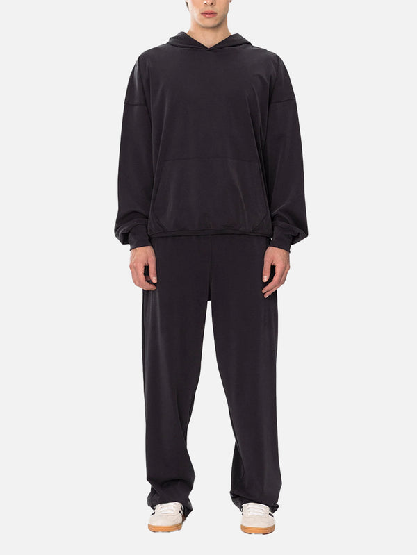 SOON TO BE ANNOUNCED - SWEATSHIRT - Silky and Smooth Hoodie - Black - shopi go'da!.