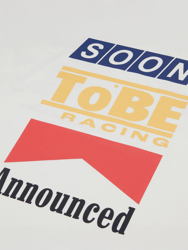 SOON TO BE ANNOUNCED - T-SHIRT - Racing T-Shirt - Off White - shopi go'da!.
