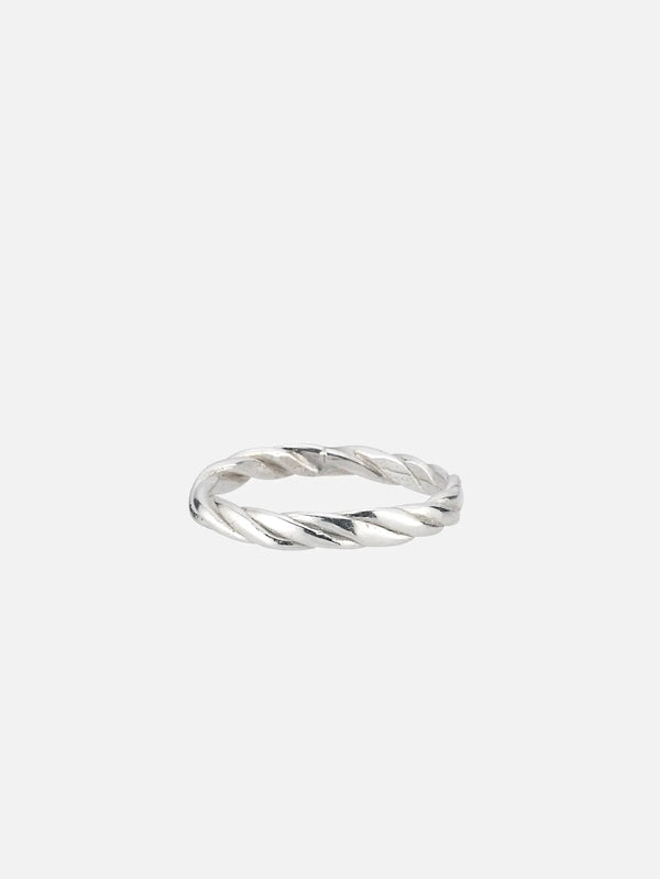 JEWELS FOR JOY Spira Ring – Silver, üstten görünüm