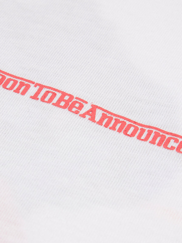 SOON TO BE ANNOUNCED, F40 T-Shirt - White, T-SHIRT, shopi go'da!