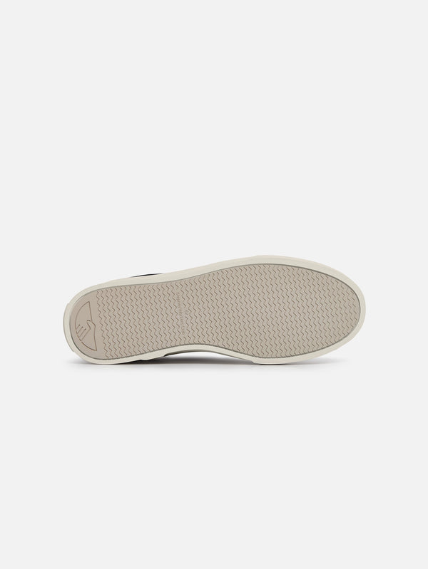 STEPNEY WORKERS CLUB - SNEAKER - Dellow S-Strike Cup Tennis Mesh - Ecru/Green - shopi go'da!.
