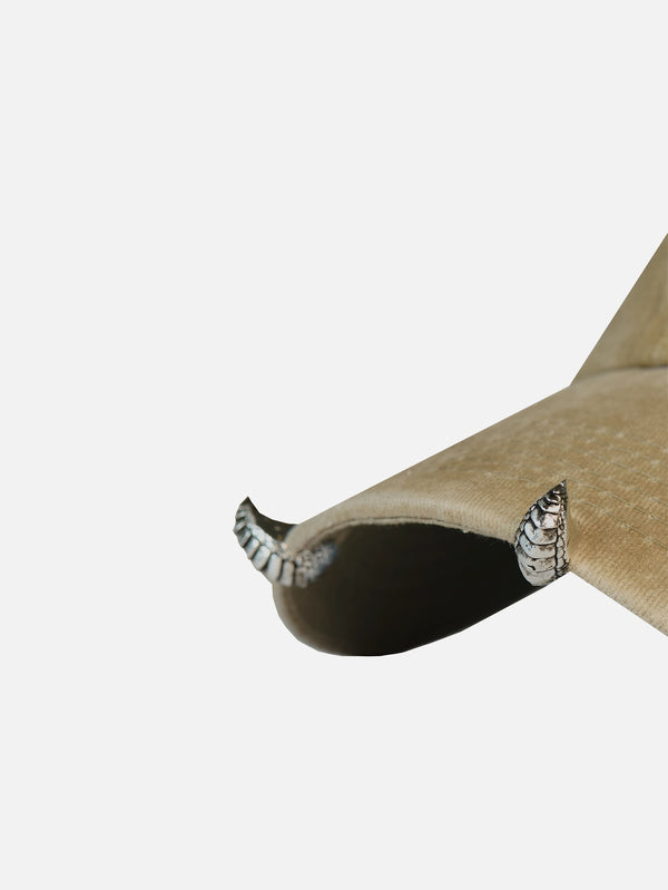 STUDIO NOID - ŞAPKA - Beige Cap - Gator's Bite - shopi go'da!.