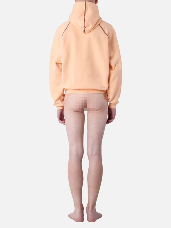 SUNNEI - SWEATSHIRT - Hoodie Big Logo Embroidery - Powder Pink - shopi go'da!.