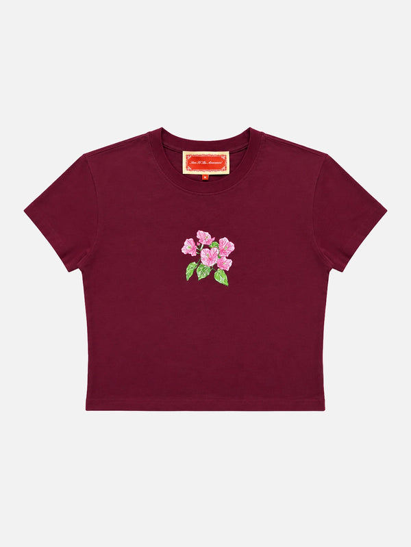 Terrace Baby Tee - Burgundy