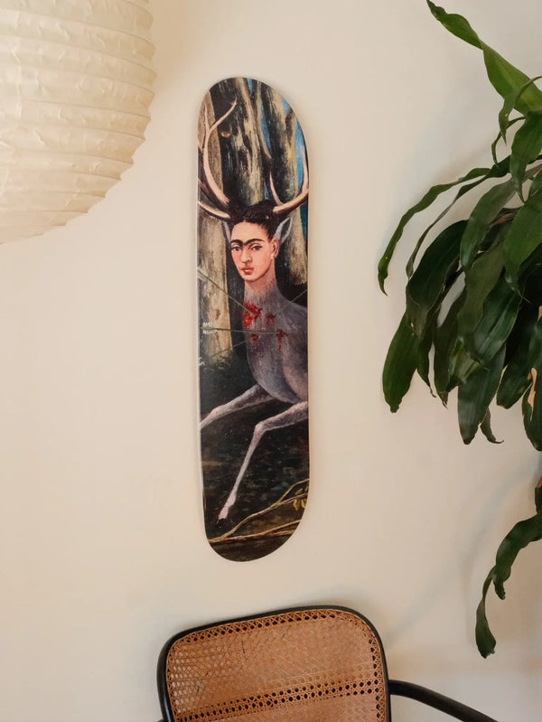 THE SKATEROOM - KAYKAY TAHTASI - Frida KAHLO Wounded Deer - shopi go'da!.