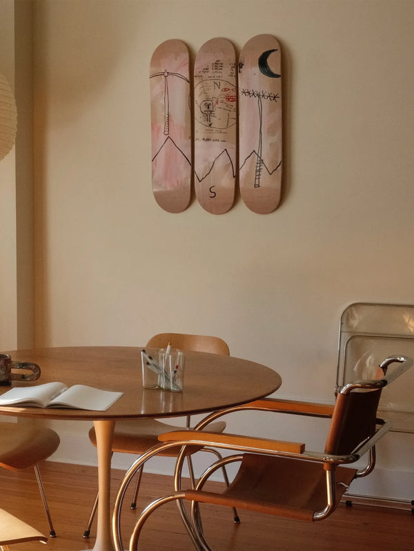 THE SKATEROOM - KAYKAY TAHTASI - Jean-Michel BASQUIAT Both Poles - shopi go'da!.