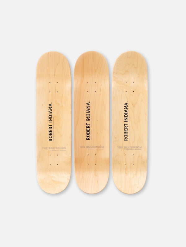 THE SKATEROOM - KAYKAY TAHTASI - Robert INDIANA Love - shopi go'da!.