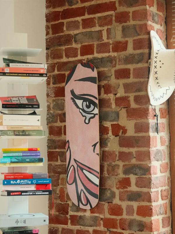 THE SKATEROOM - KAYKAY TAHTASI - Roy LICHTENSTEIN Happy Tears - shopi go'da!.