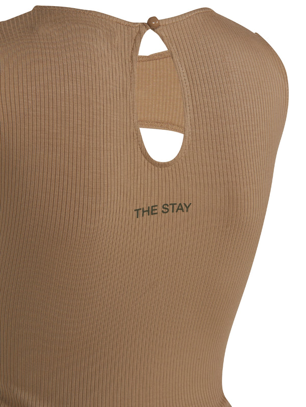 THE STAY LINE - ATLET - Tammy Kesik Detaylı Atlet Üst - Bej - shopi go'da!.