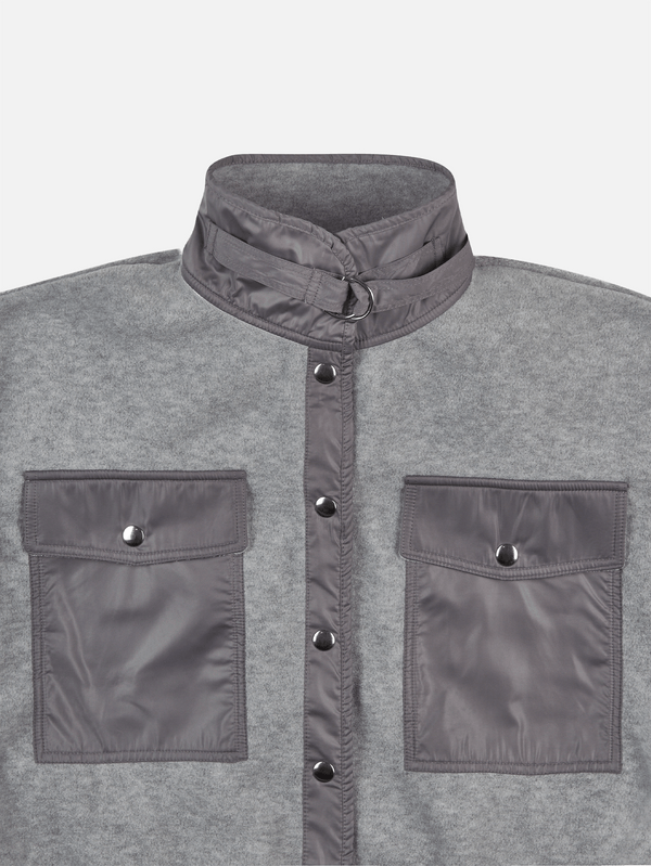 THE STAY LINE - CEKET - Oribu Polar Bomber Ceket - Gri - shopi go'da!.