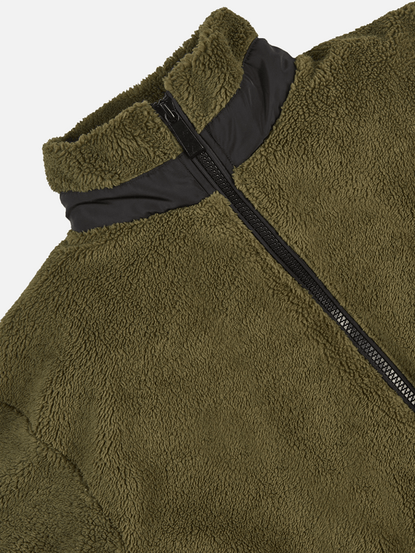 THE STAY LINE - CEKET - Hugger Sherpa Ceket - Haki - shopi go'da!.