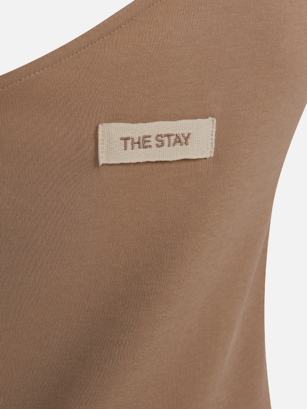 THE STAY LINE - ELBİSE - Skye Tek Omuz Askılı Elbise - Bej - shopi go'da!.
