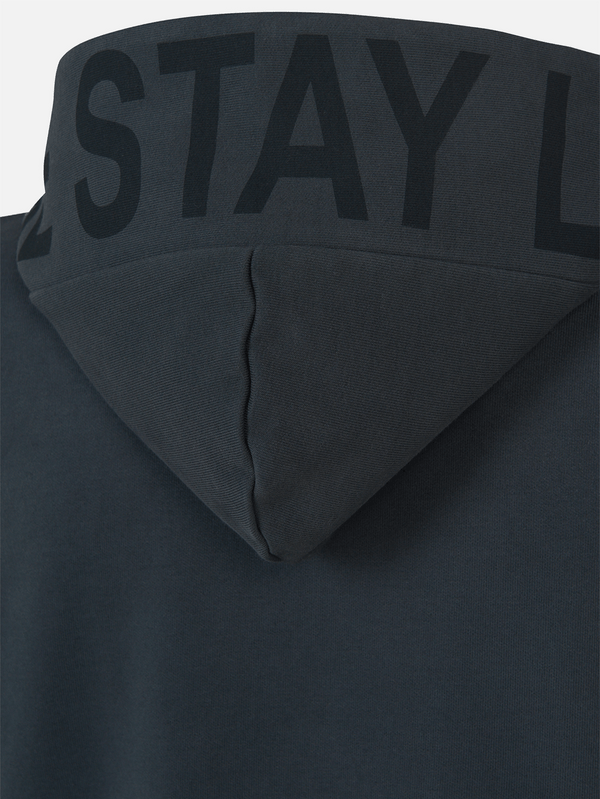 THE STAY LINE - HIRKA - Denis Kapüşonlu Fermuarlı Sweatshirt - Antrasit - shopi go'da!.