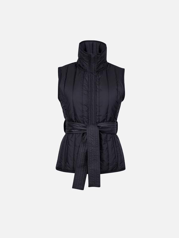 THE STAY LINE - YELEK - Kisha Puffer Yelek - Siyah - shopi go'da!.